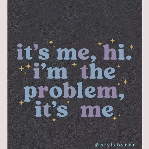 It's Me, Hi. I'm The Problem Graphic Tank Top - Picture 4 of 6